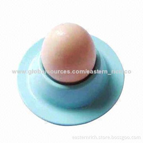 Silicone egg stand, dia. 8.6cm, height 2.3cm
